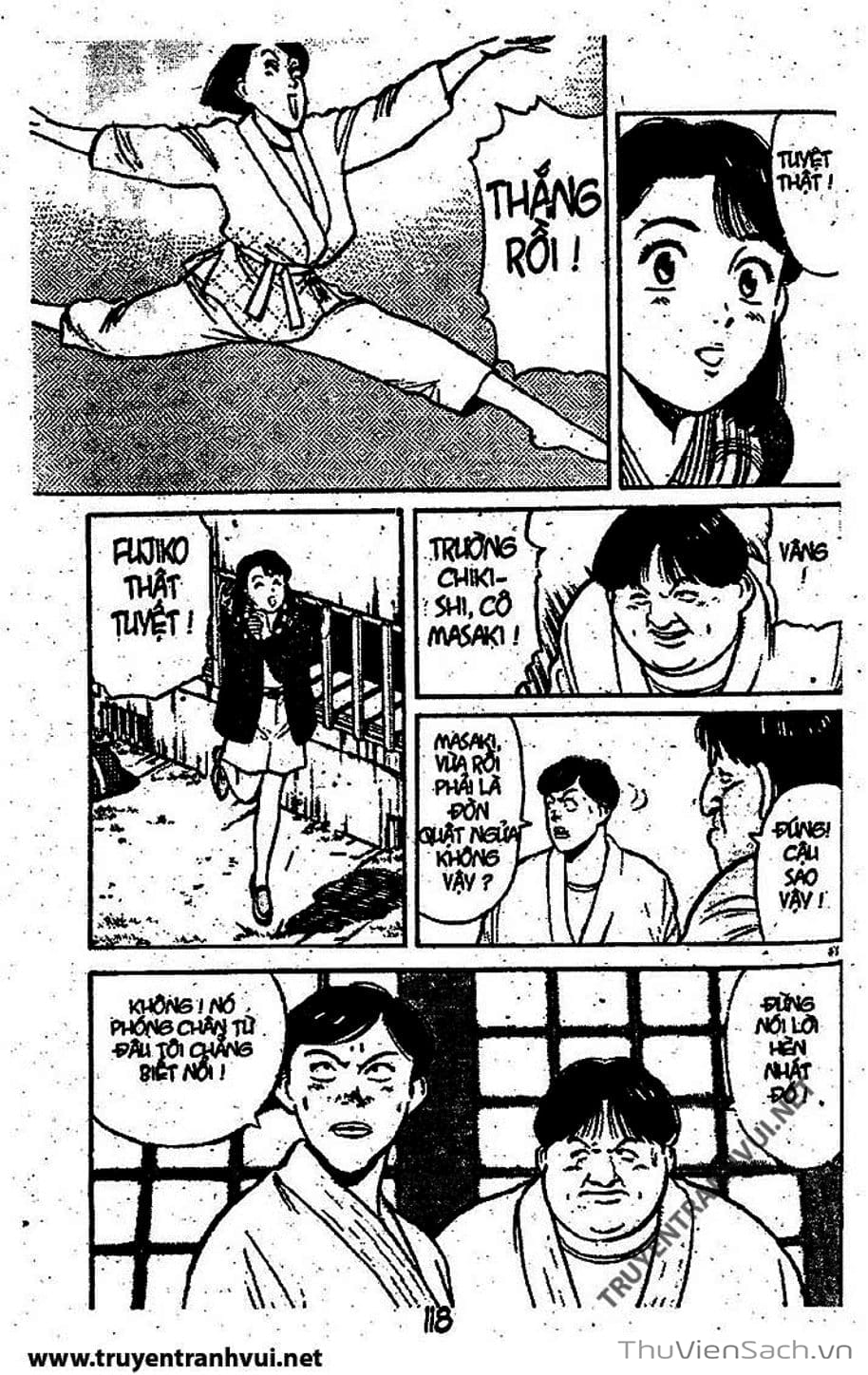 Truyện Tranh Tiểu Thư Nhu Đạo - Yawara! trang 6