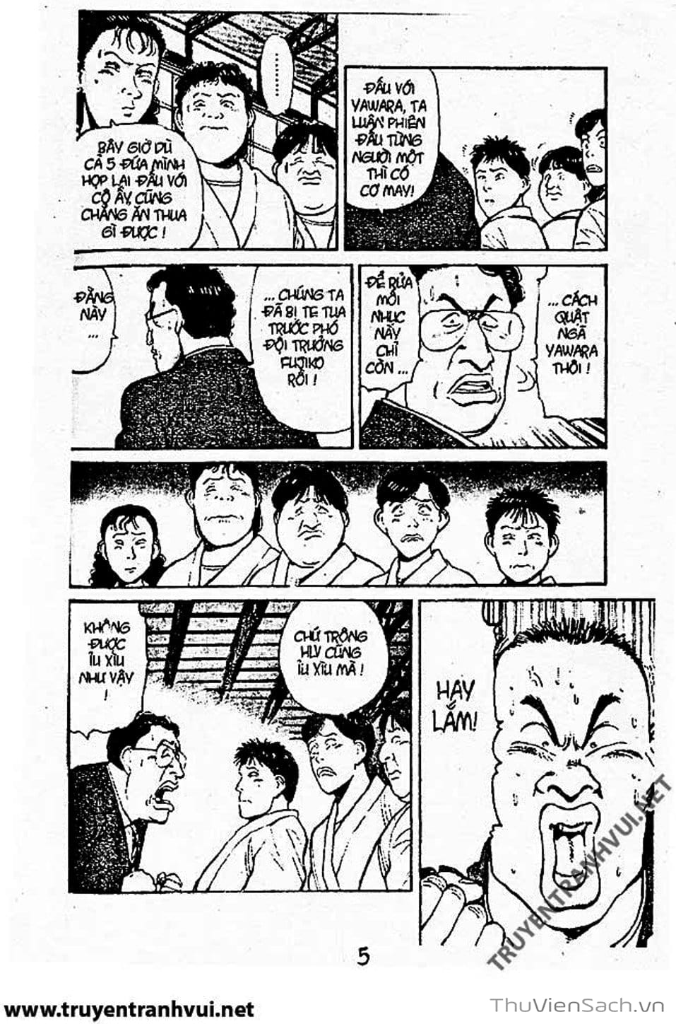 Truyện Tranh Tiểu Thư Nhu Đạo - Yawara! trang 6