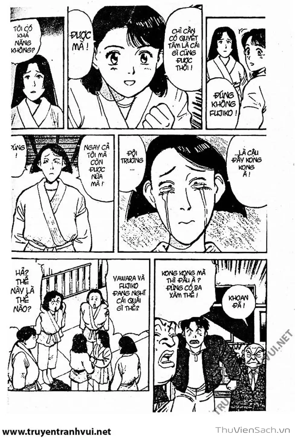 Truyện Tranh Tiểu Thư Nhu Đạo - Yawara! trang 6