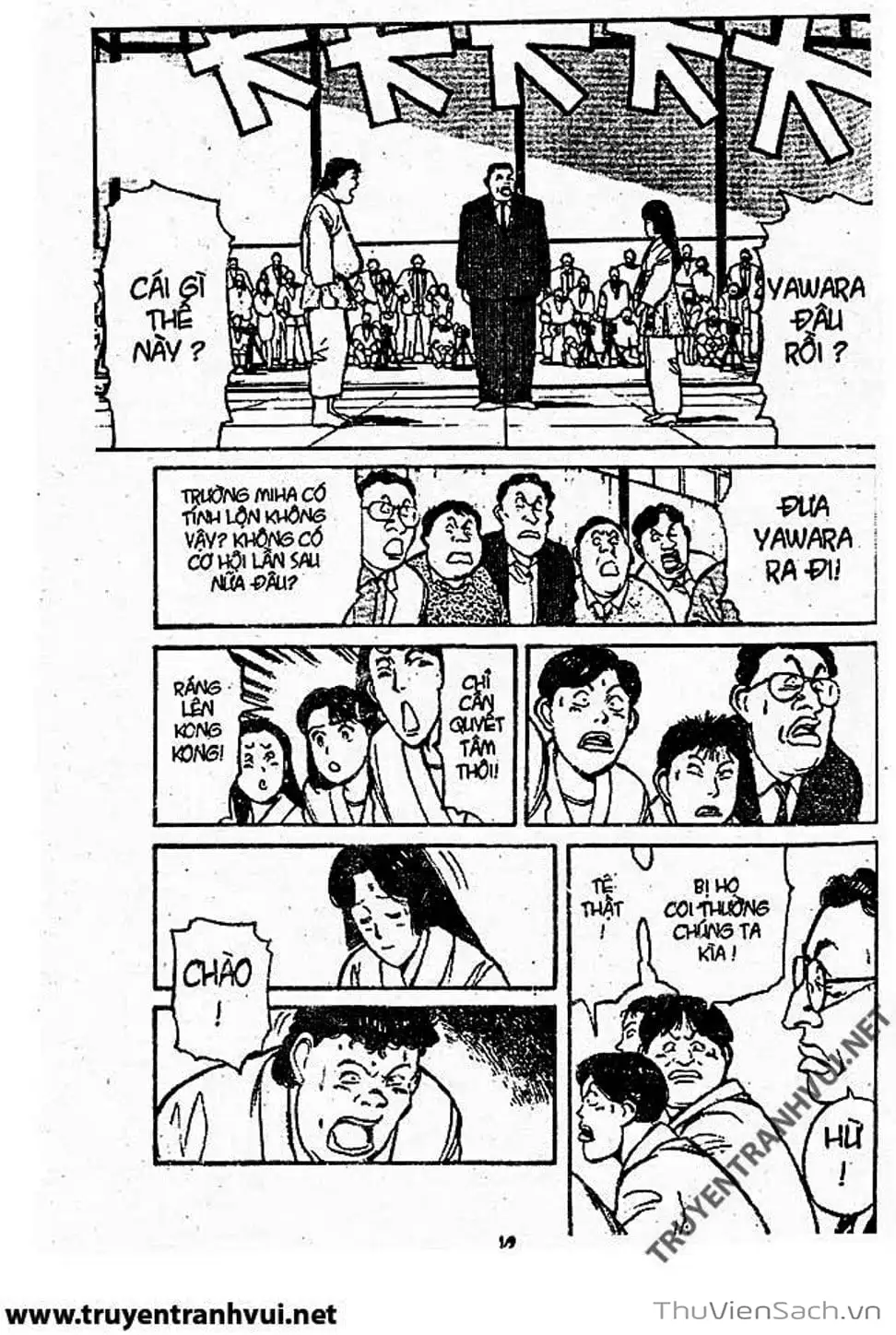 Truyện Tranh Tiểu Thư Nhu Đạo - Yawara! trang 6