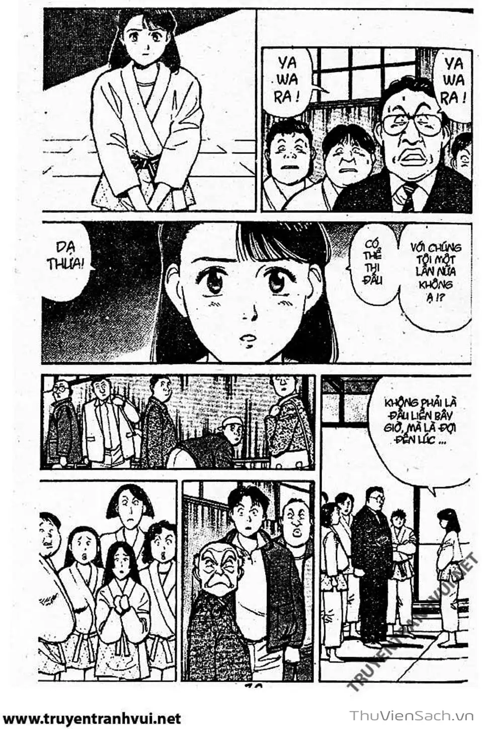 Truyện Tranh Tiểu Thư Nhu Đạo - Yawara! trang 6