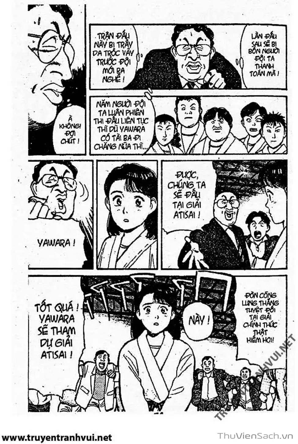 Truyện Tranh Tiểu Thư Nhu Đạo - Yawara! trang 6