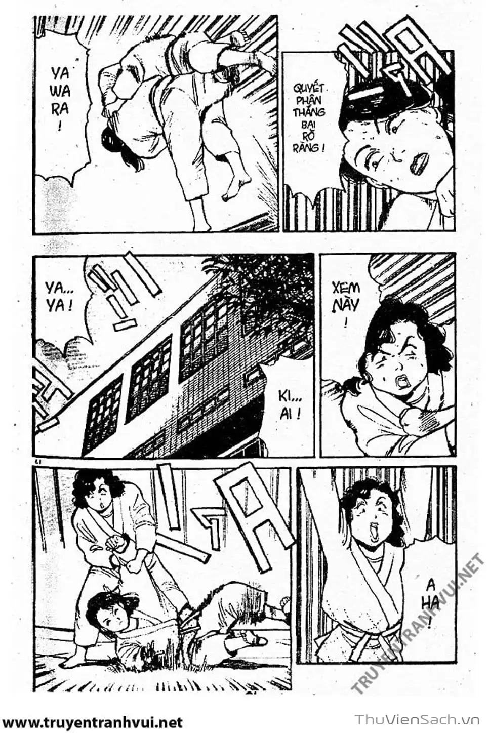 Truyện Tranh Tiểu Thư Nhu Đạo - Yawara! trang 6