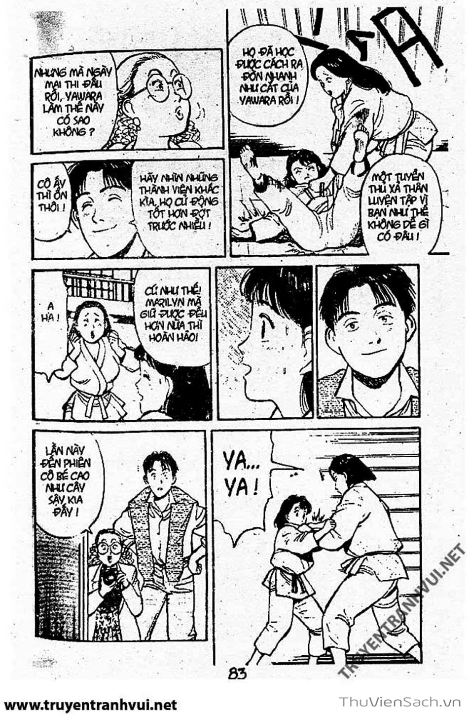Truyện Tranh Tiểu Thư Nhu Đạo - Yawara! trang 6