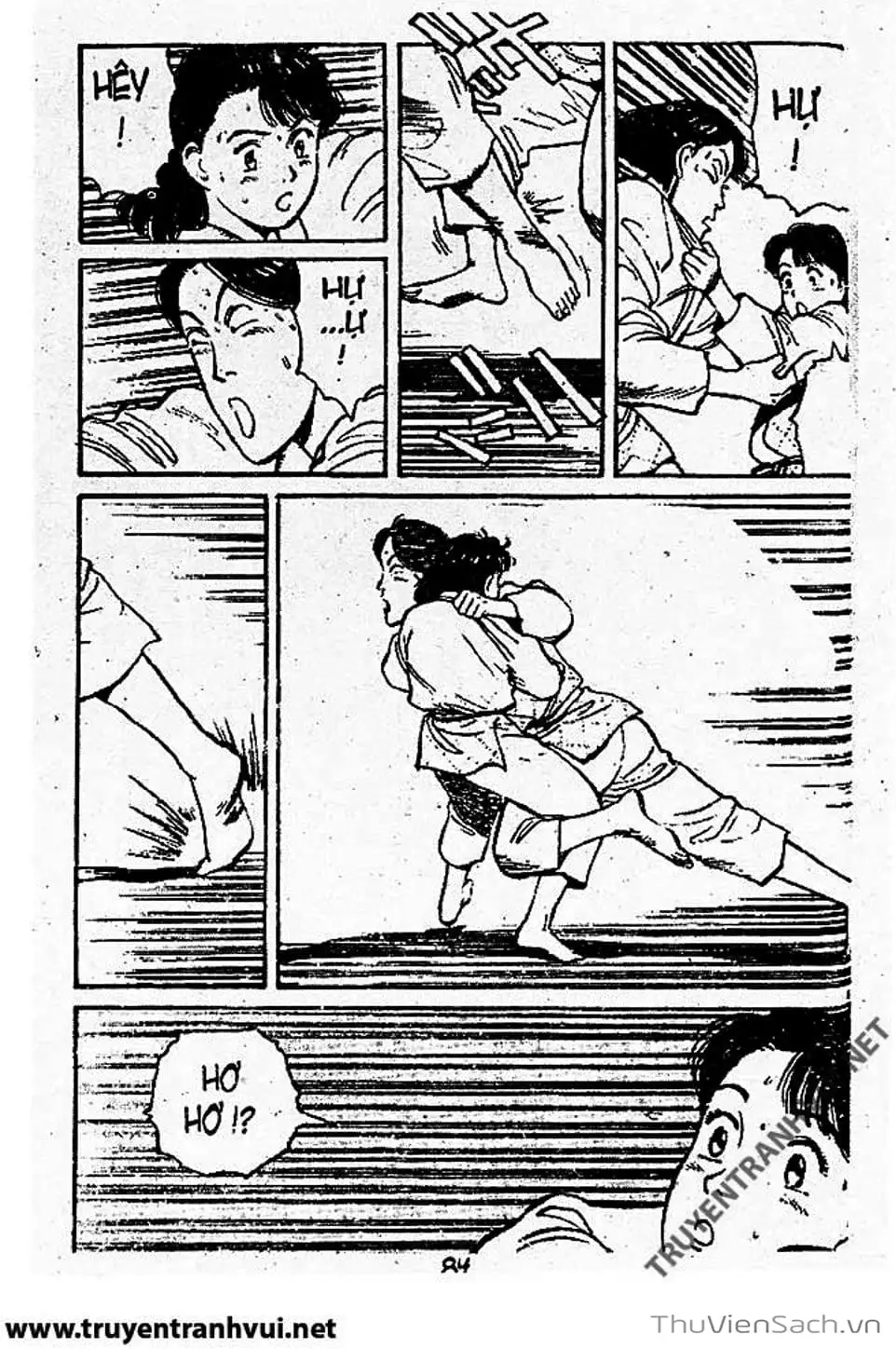 Truyện Tranh Tiểu Thư Nhu Đạo - Yawara! trang 6