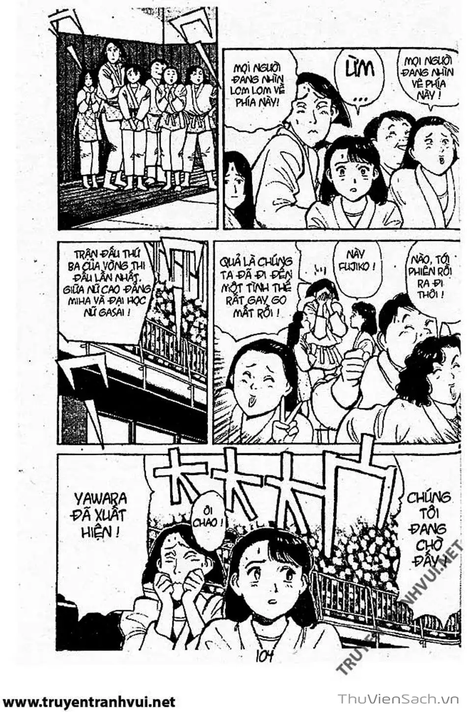 Truyện Tranh Tiểu Thư Nhu Đạo - Yawara! trang 6