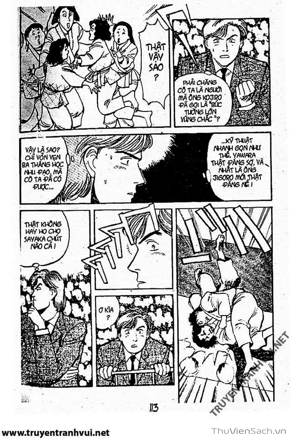 Truyện Tranh Tiểu Thư Nhu Đạo - Yawara! trang 6