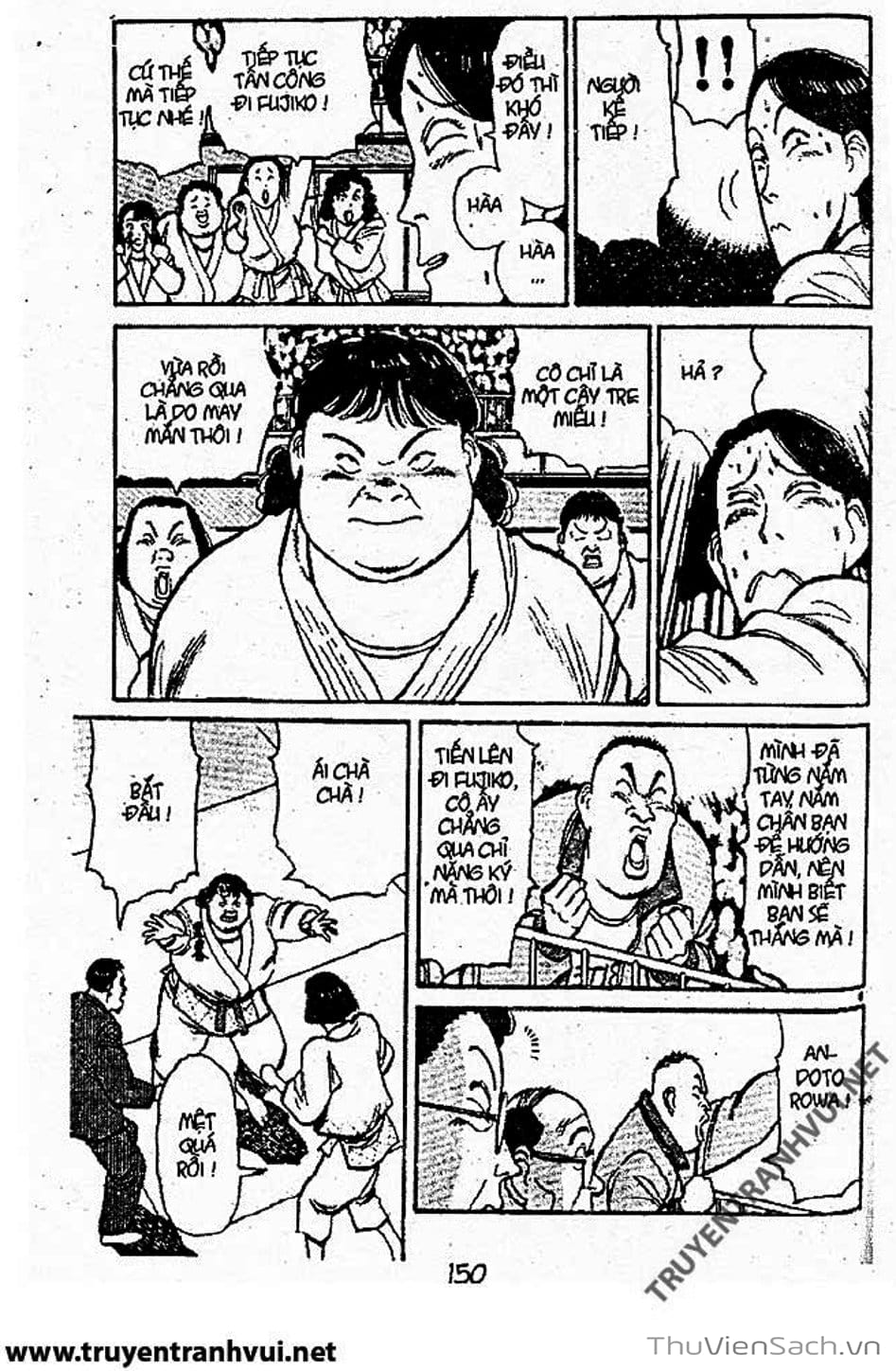 Truyện Tranh Tiểu Thư Nhu Đạo - Yawara! trang 6