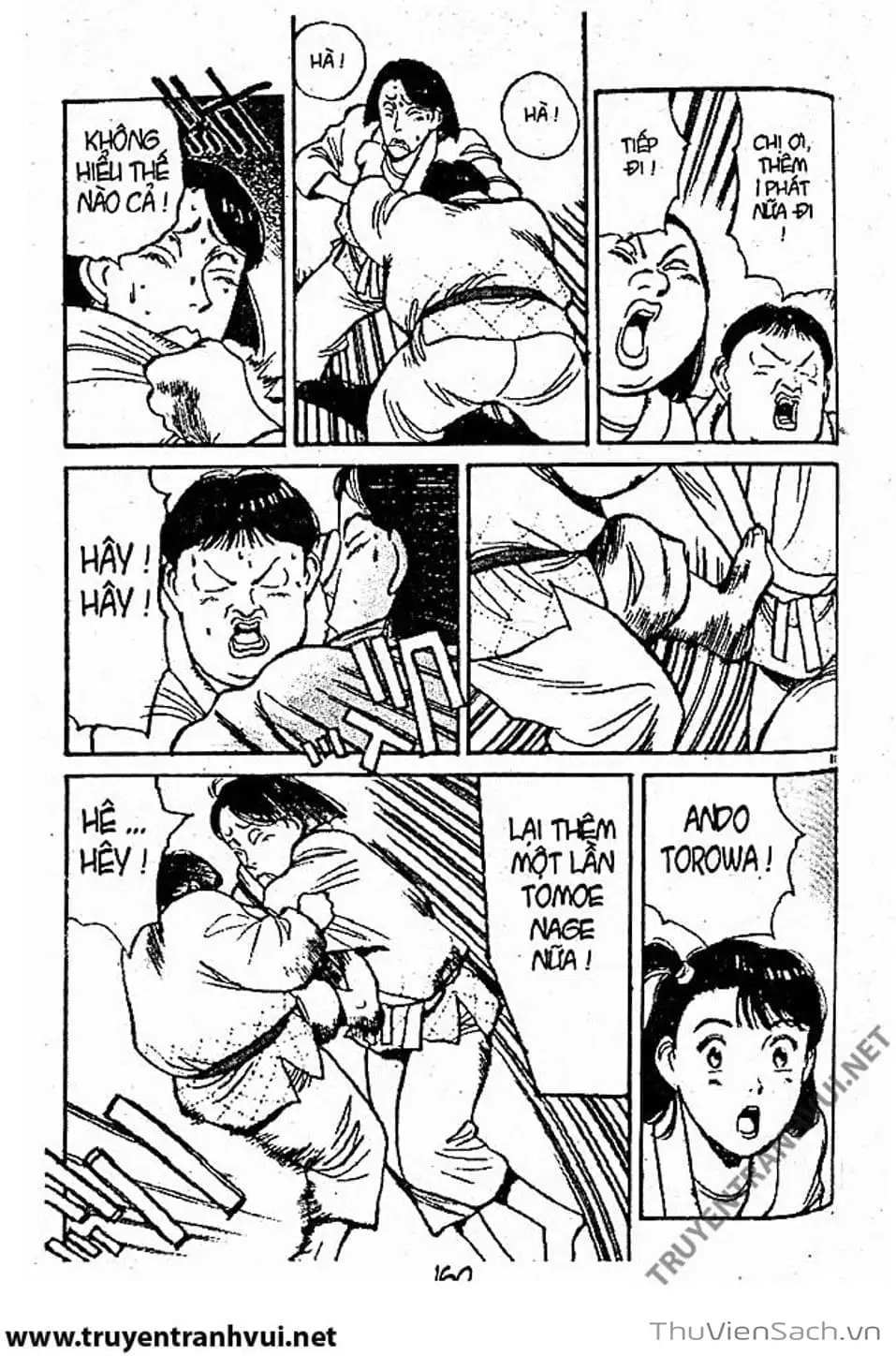 Truyện Tranh Tiểu Thư Nhu Đạo - Yawara! trang 6