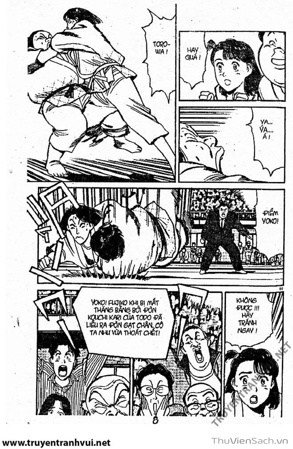 Truyện Tranh Tiểu Thư Nhu Đạo - Yawara! trang 6