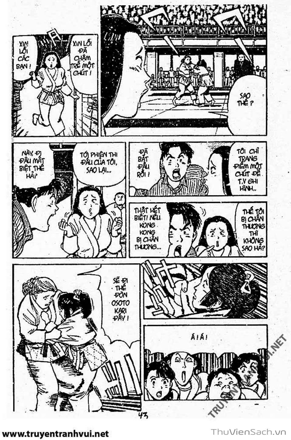 Truyện Tranh Tiểu Thư Nhu Đạo - Yawara! trang 6