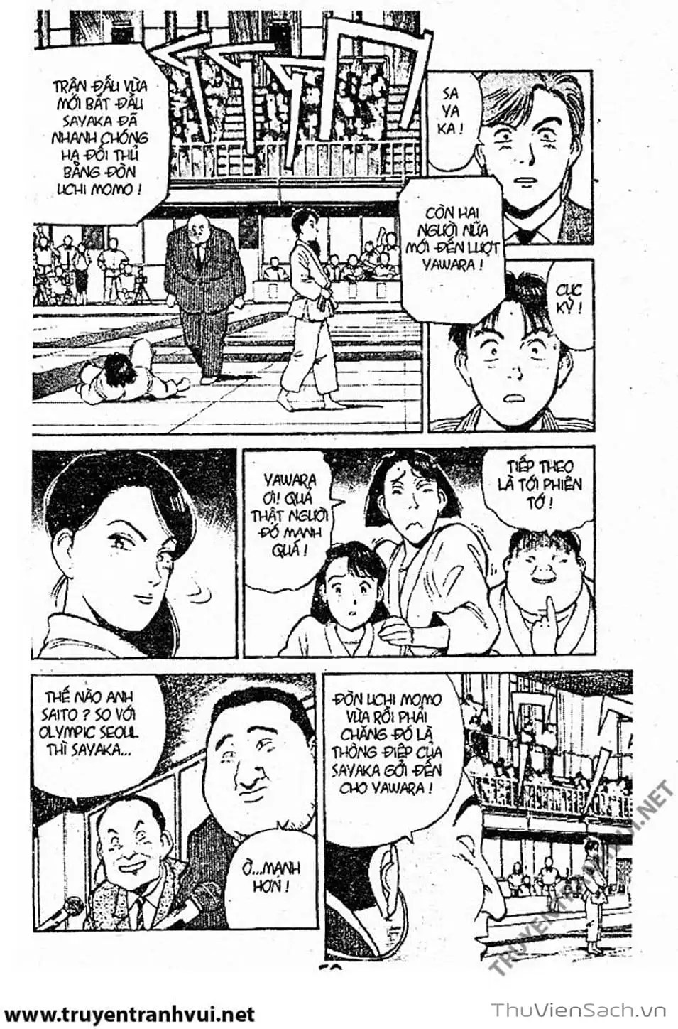 Truyện Tranh Tiểu Thư Nhu Đạo - Yawara! trang 6
