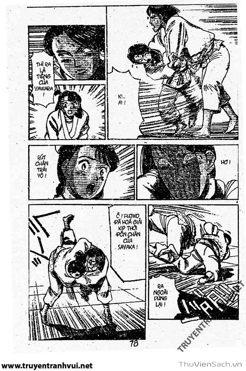 Truyện Tranh Tiểu Thư Nhu Đạo - Yawara! trang 6