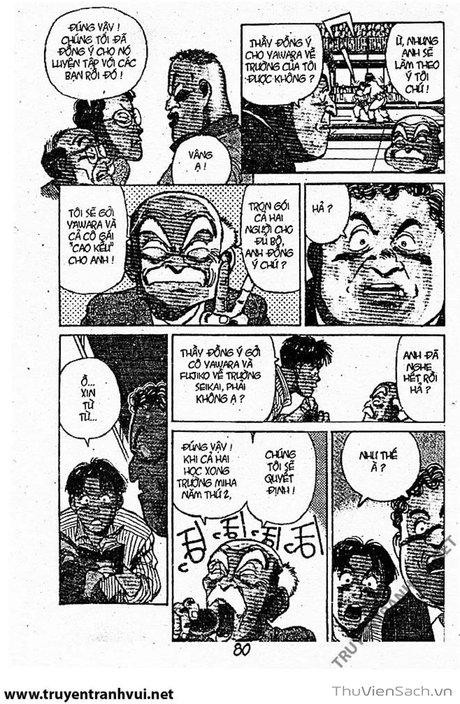 Truyện Tranh Tiểu Thư Nhu Đạo - Yawara! trang 6