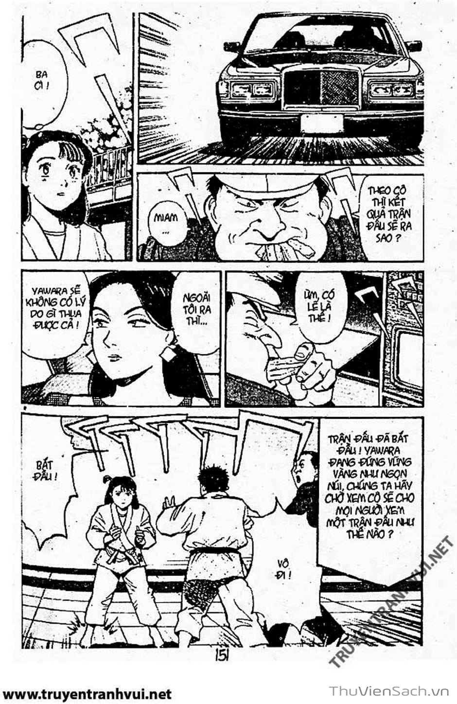 Truyện Tranh Tiểu Thư Nhu Đạo - Yawara! trang 6