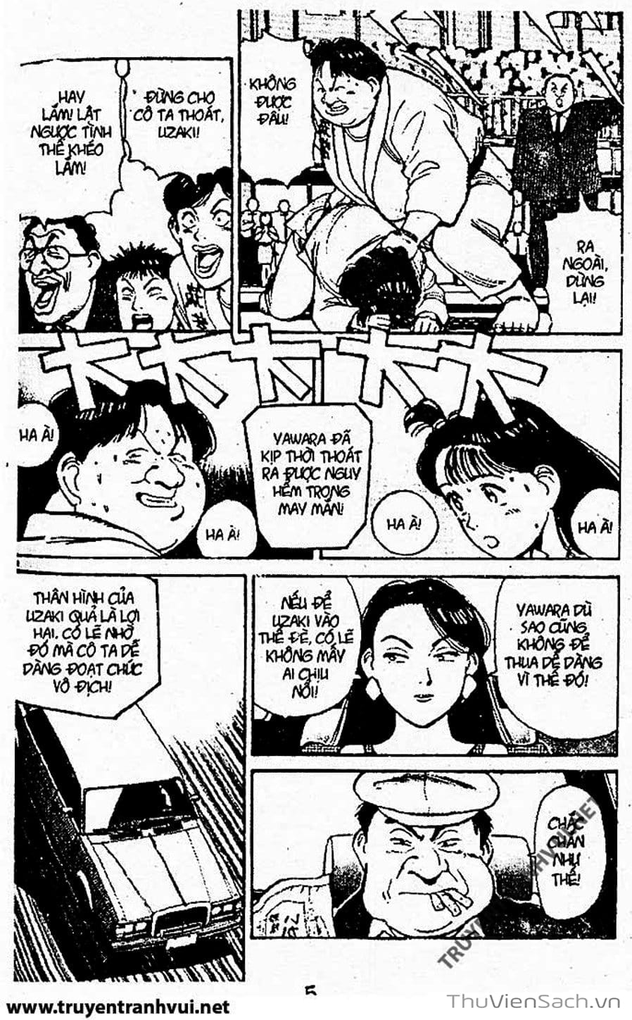 Truyện Tranh Tiểu Thư Nhu Đạo - Yawara! trang 6