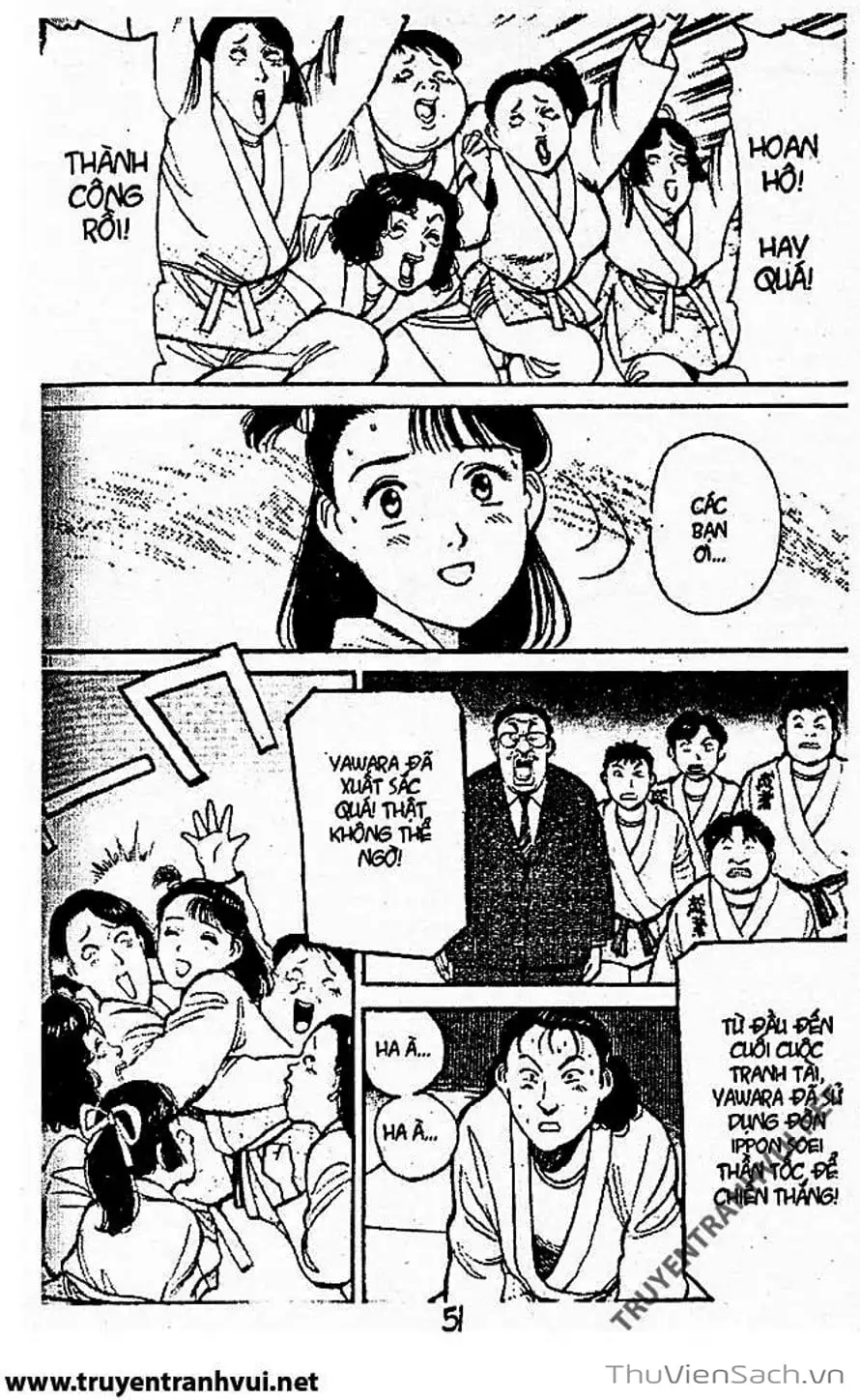 Truyện Tranh Tiểu Thư Nhu Đạo - Yawara! trang 6