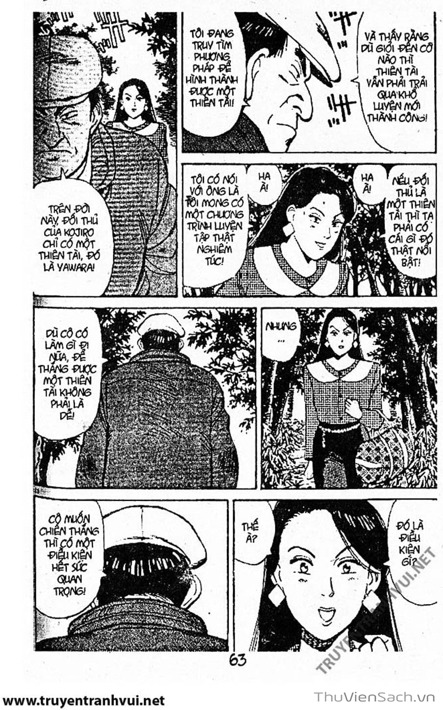 Truyện Tranh Tiểu Thư Nhu Đạo - Yawara! trang 6