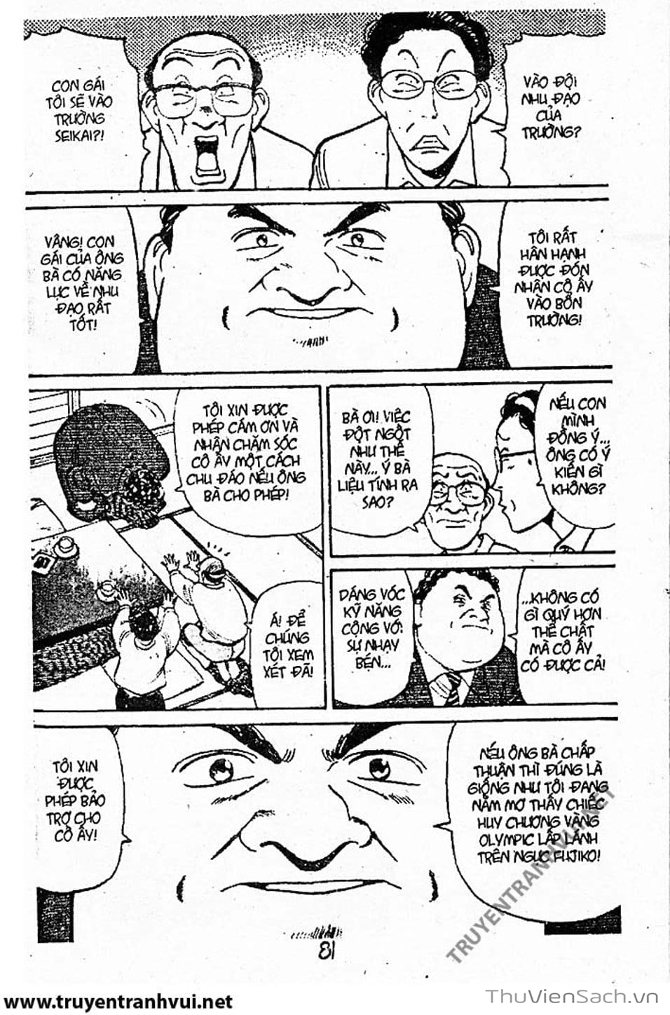 Truyện Tranh Tiểu Thư Nhu Đạo - Yawara! trang 6