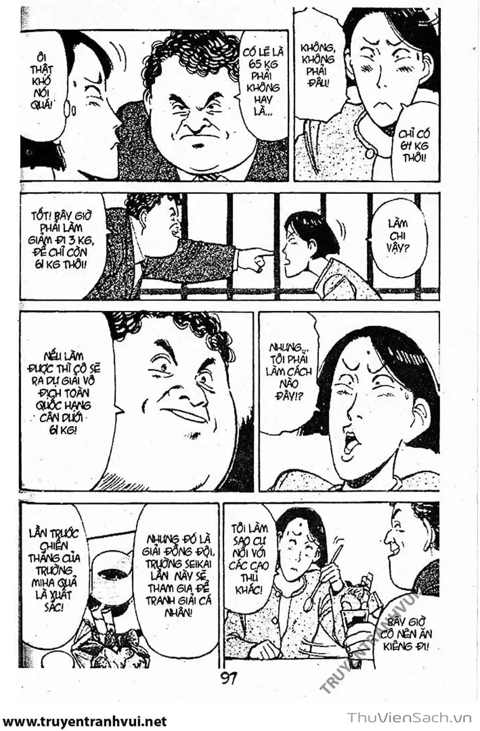 Truyện Tranh Tiểu Thư Nhu Đạo - Yawara! trang 6