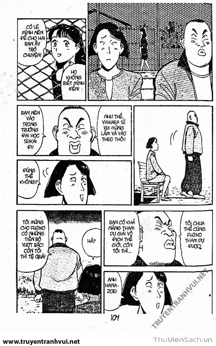 Truyện Tranh Tiểu Thư Nhu Đạo - Yawara! trang 6