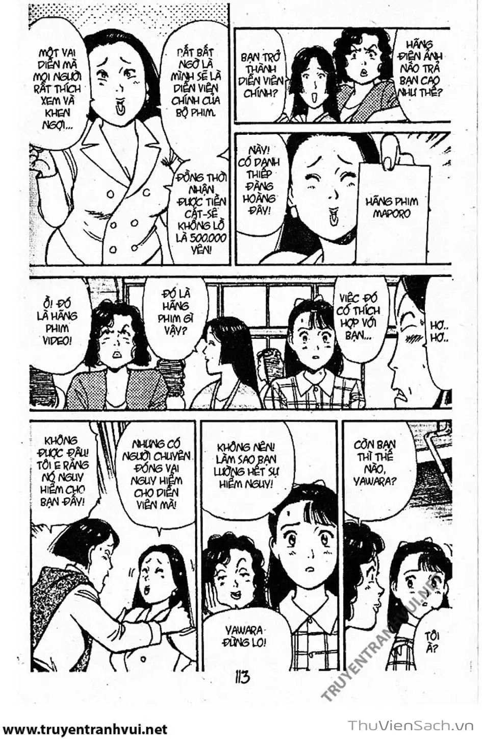 Truyện Tranh Tiểu Thư Nhu Đạo - Yawara! trang 6