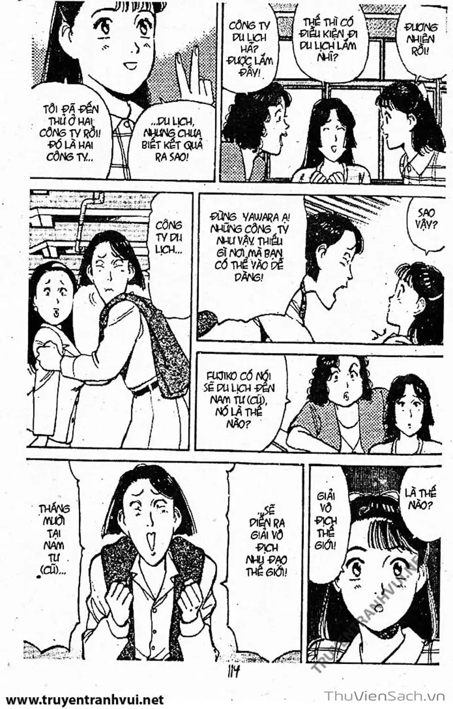 Truyện Tranh Tiểu Thư Nhu Đạo - Yawara! trang 6