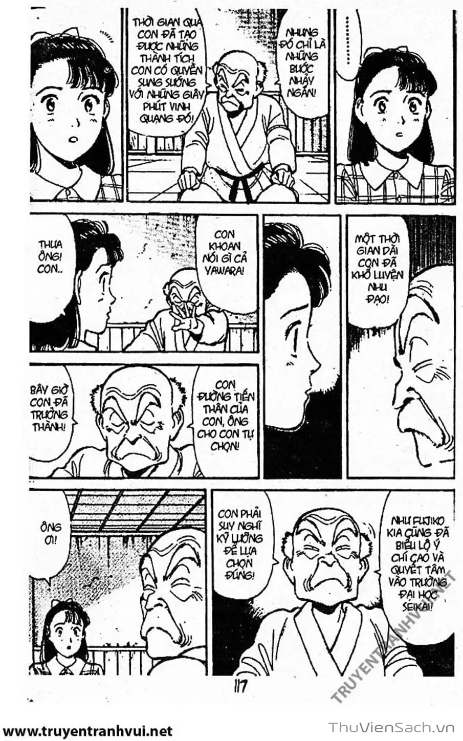 Truyện Tranh Tiểu Thư Nhu Đạo - Yawara! trang 6