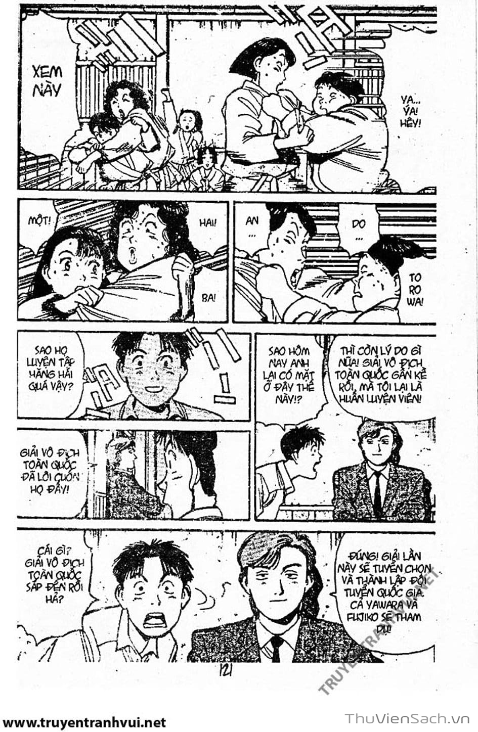 Truyện Tranh Tiểu Thư Nhu Đạo - Yawara! trang 6