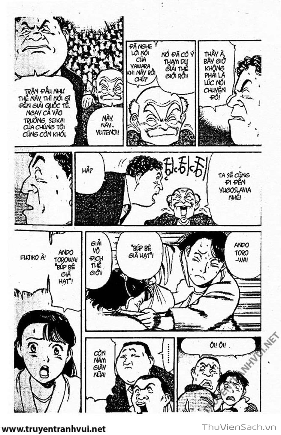 Truyện Tranh Tiểu Thư Nhu Đạo - Yawara! trang 6