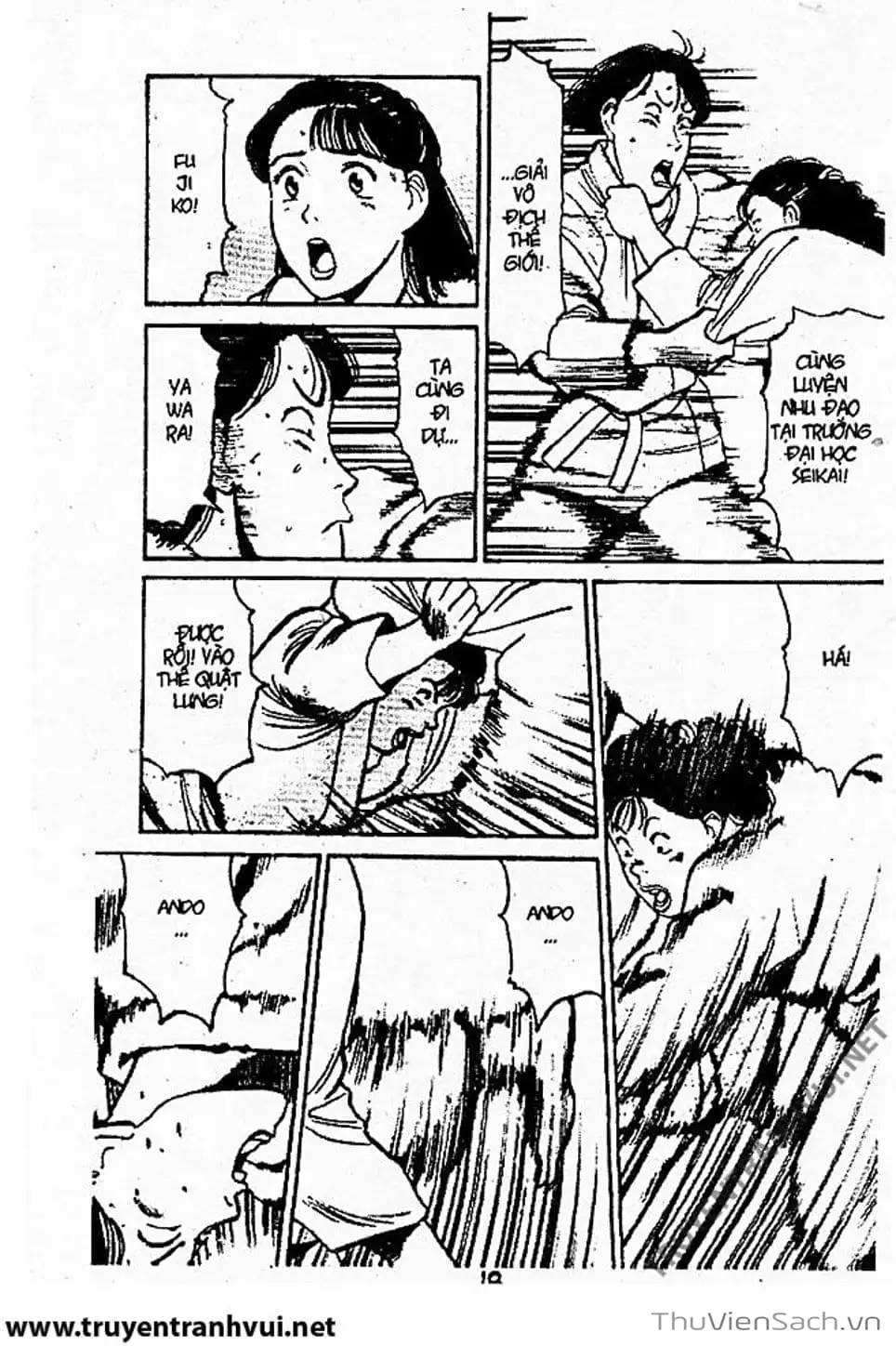 Truyện Tranh Tiểu Thư Nhu Đạo - Yawara! trang 6