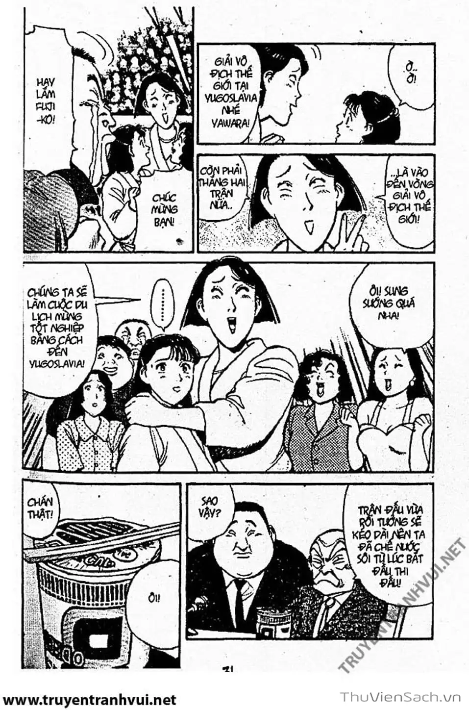 Truyện Tranh Tiểu Thư Nhu Đạo - Yawara! trang 6