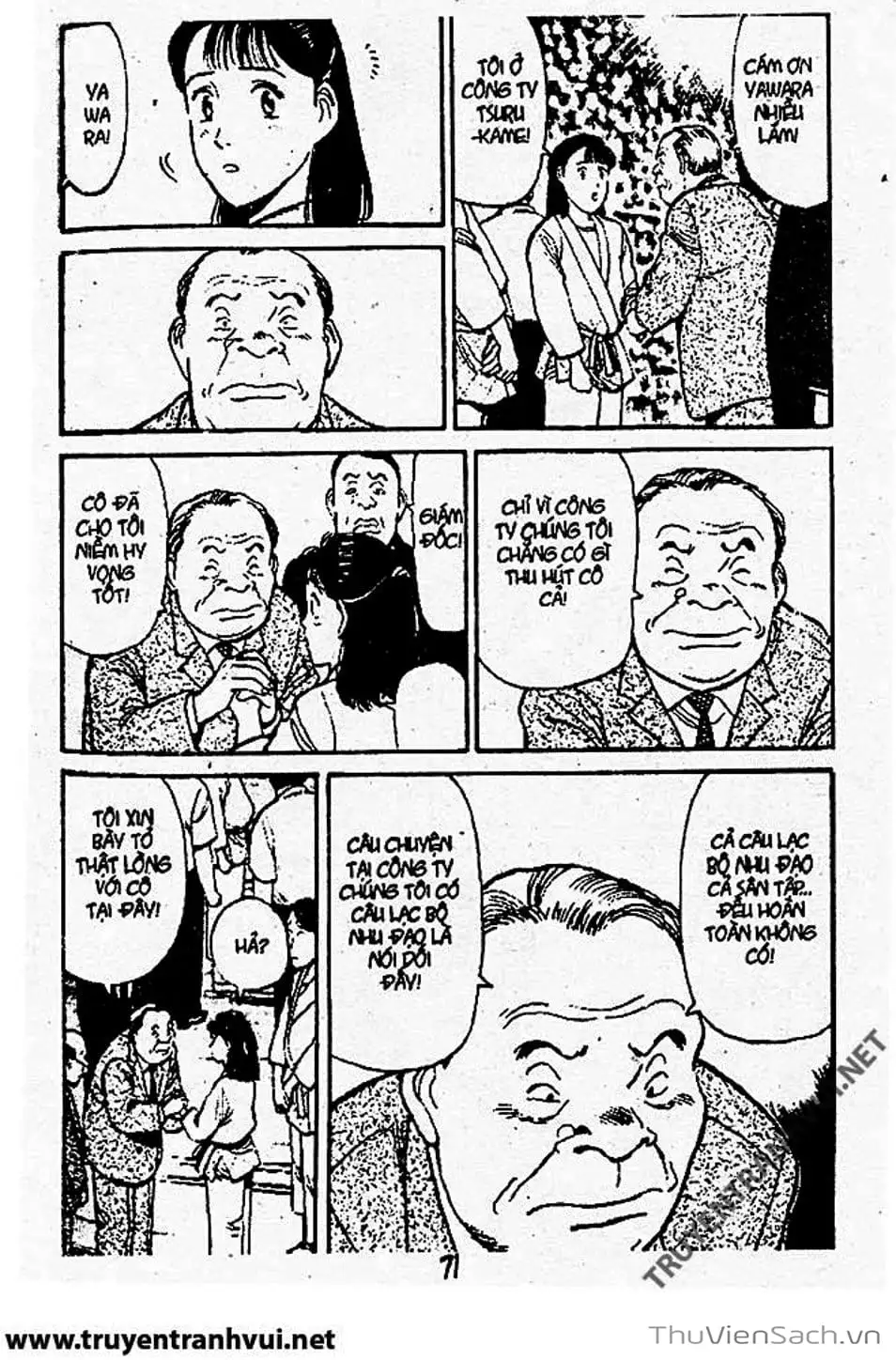 Truyện Tranh Tiểu Thư Nhu Đạo - Yawara! trang 6