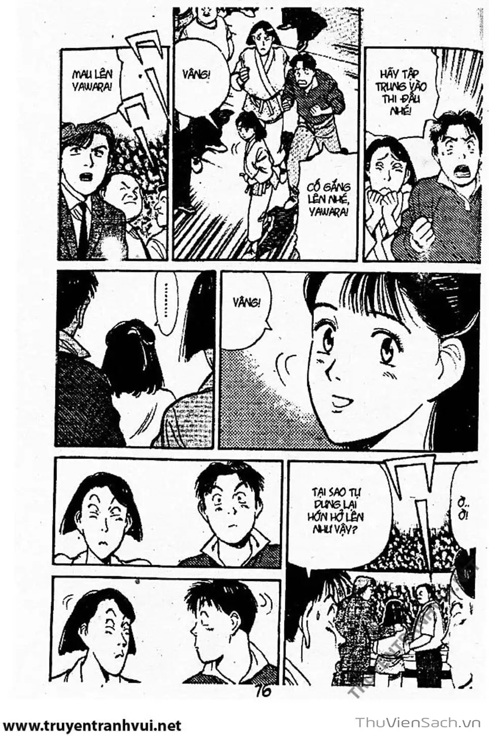 Truyện Tranh Tiểu Thư Nhu Đạo - Yawara! trang 6