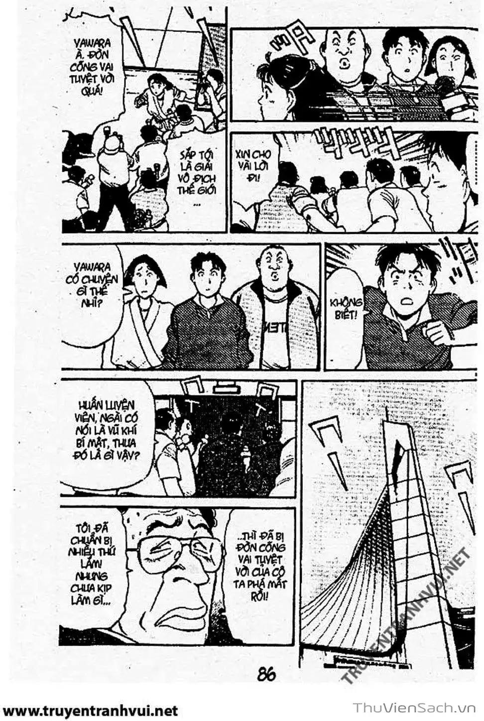 Truyện Tranh Tiểu Thư Nhu Đạo - Yawara! trang 6