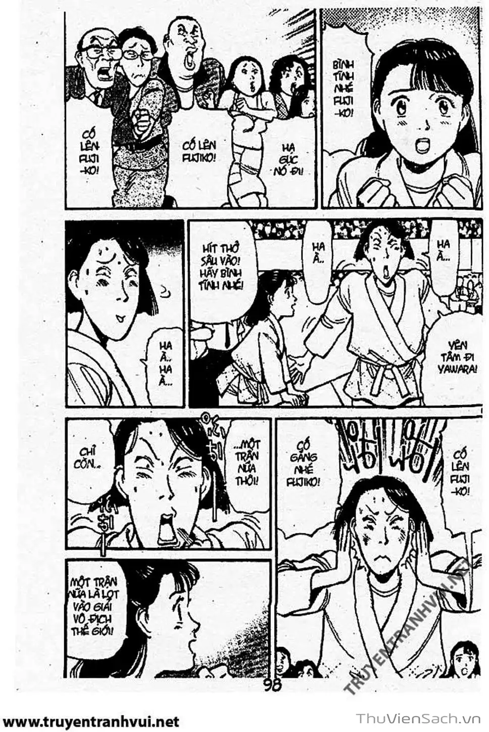 Truyện Tranh Tiểu Thư Nhu Đạo - Yawara! trang 6