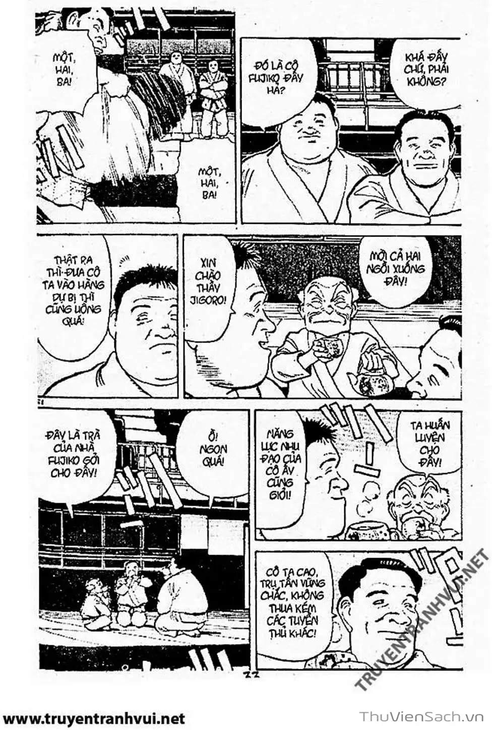 Truyện Tranh Tiểu Thư Nhu Đạo - Yawara! trang 6