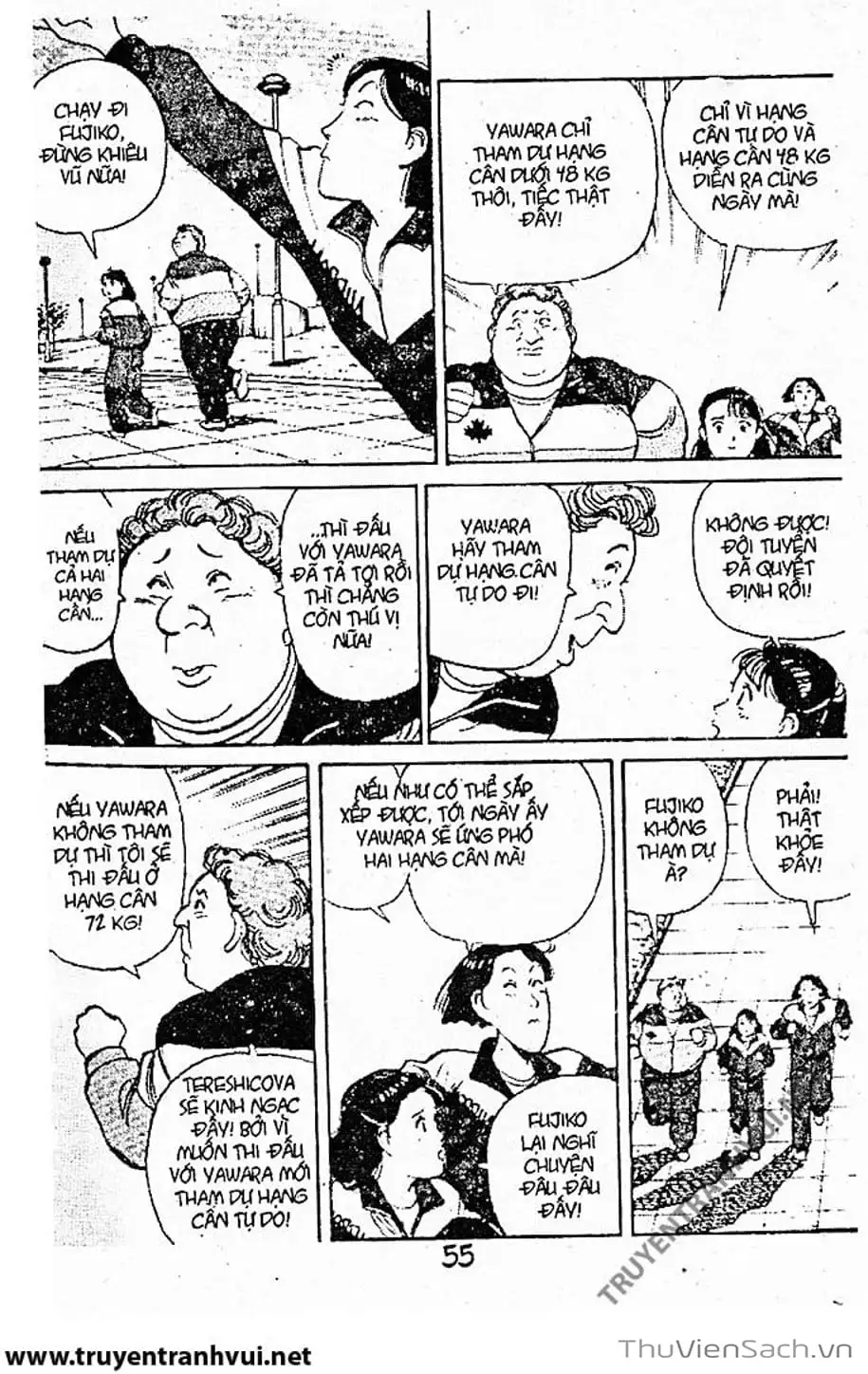 Truyện Tranh Tiểu Thư Nhu Đạo - Yawara! trang 6