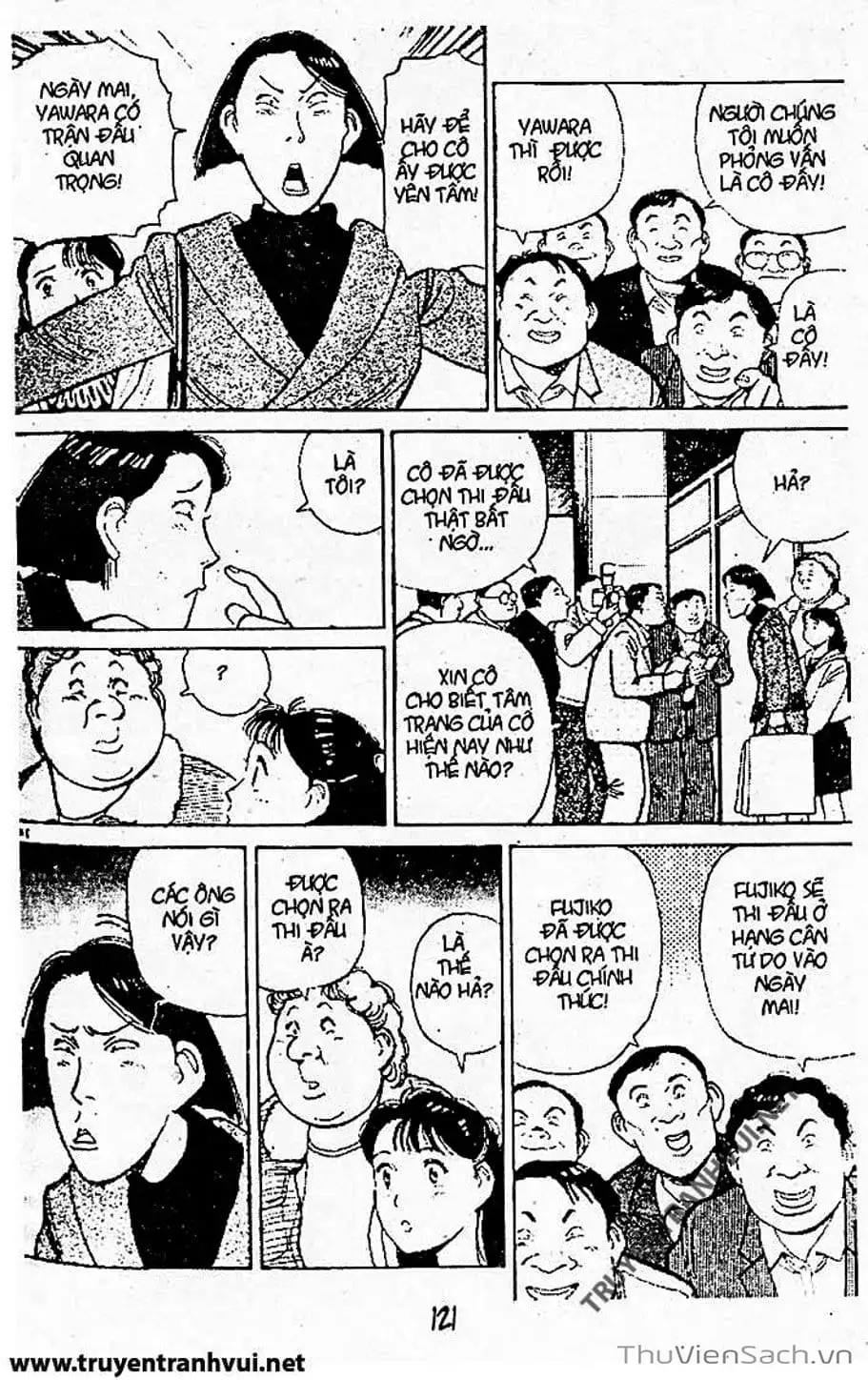 Truyện Tranh Tiểu Thư Nhu Đạo - Yawara! trang 6