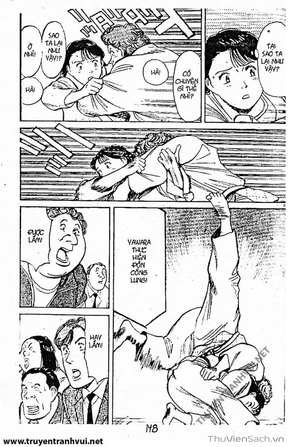 Truyện Tranh Tiểu Thư Nhu Đạo - Yawara! trang 6