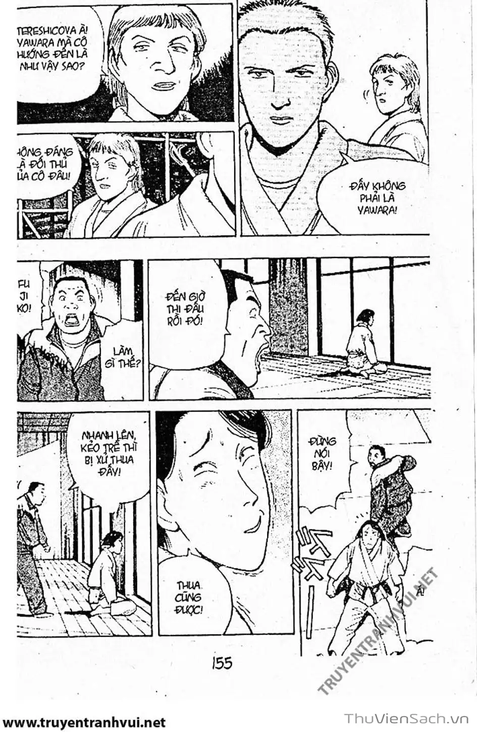 Truyện Tranh Tiểu Thư Nhu Đạo - Yawara! trang 6
