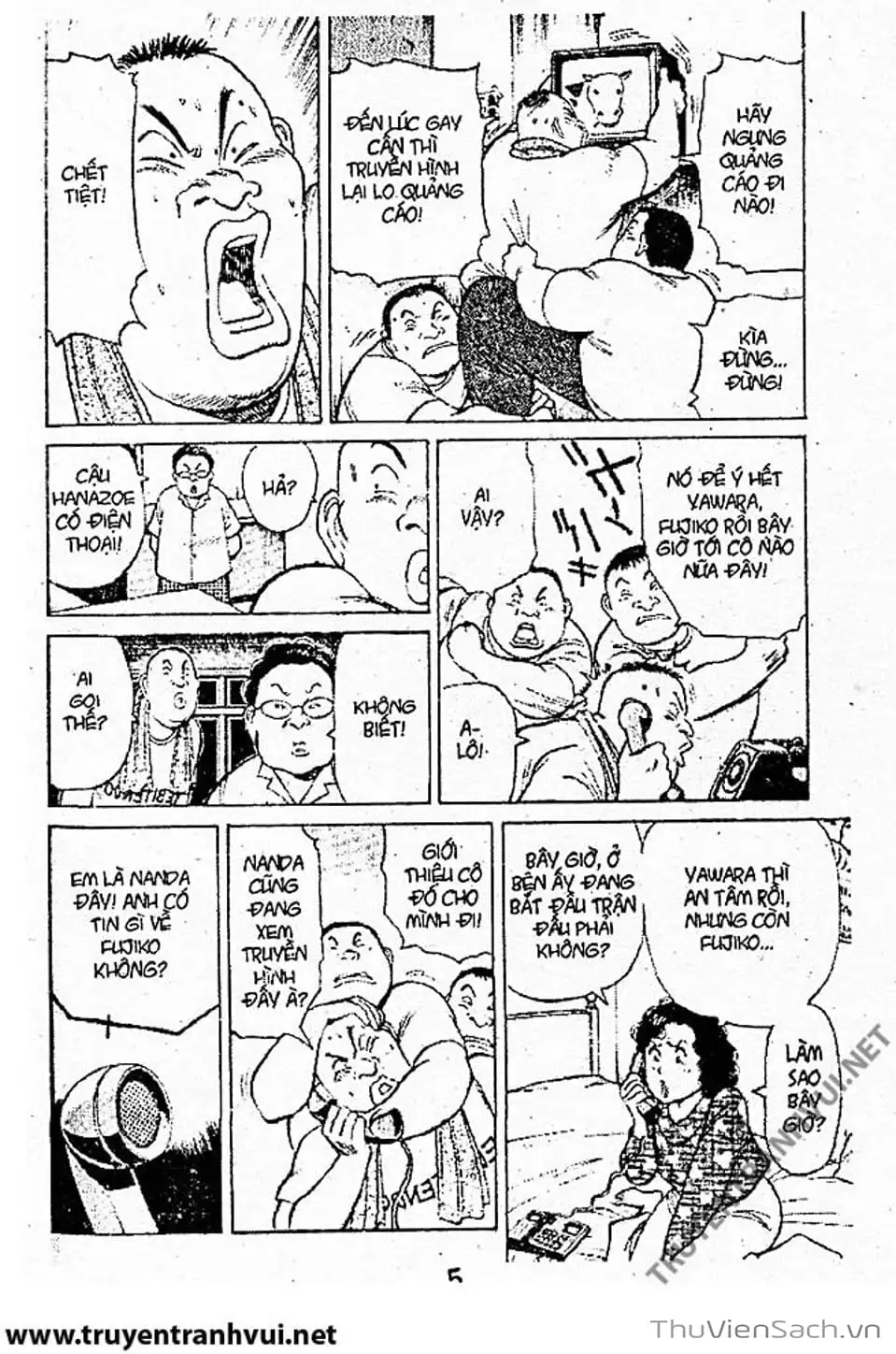 Truyện Tranh Tiểu Thư Nhu Đạo - Yawara! trang 6