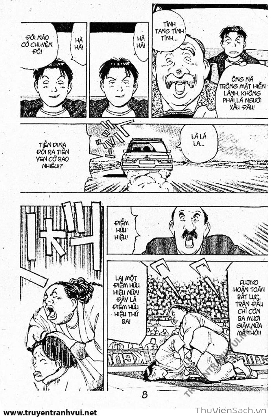 Truyện Tranh Tiểu Thư Nhu Đạo - Yawara! trang 6