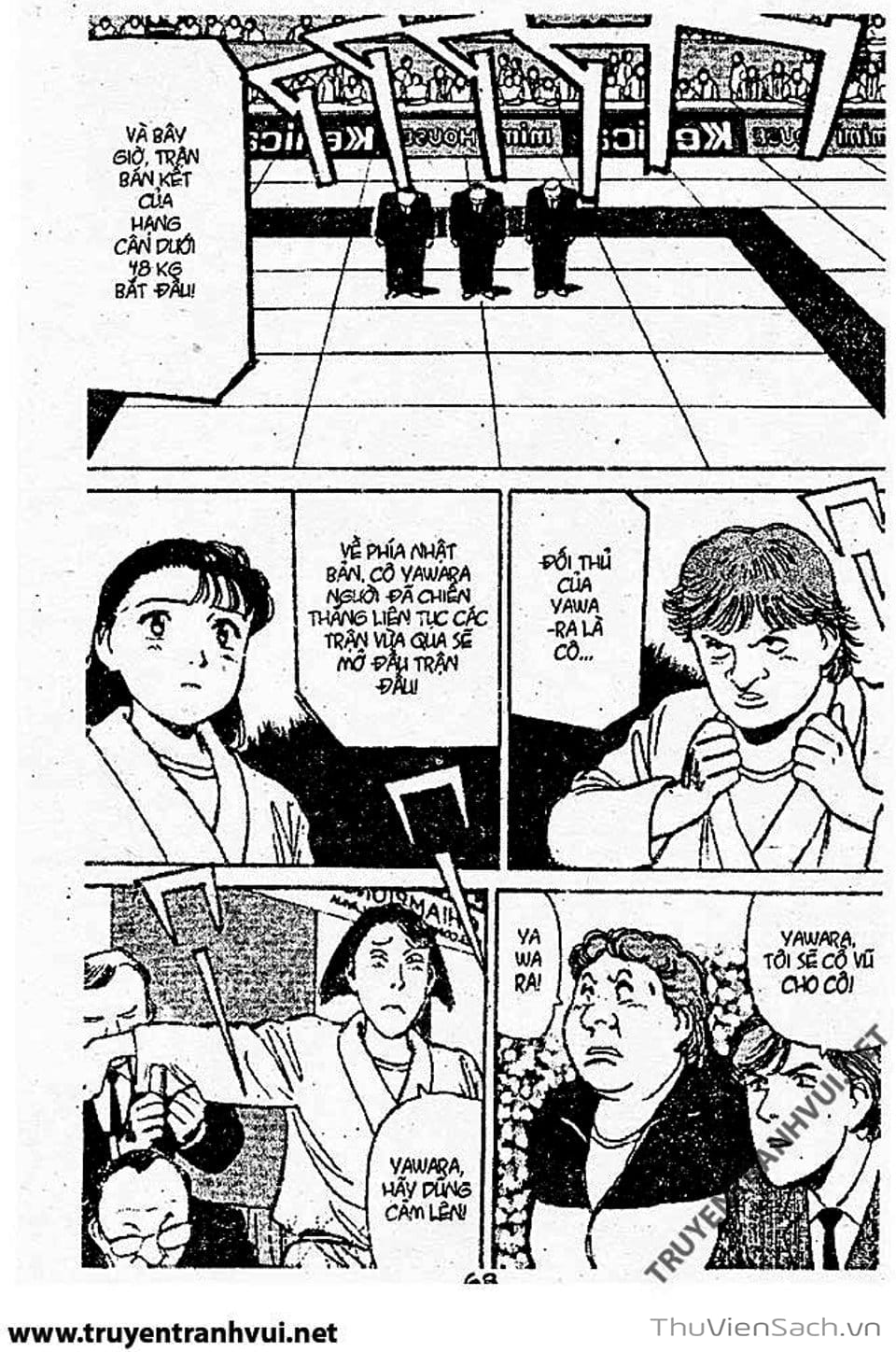 Truyện Tranh Tiểu Thư Nhu Đạo - Yawara! trang 6