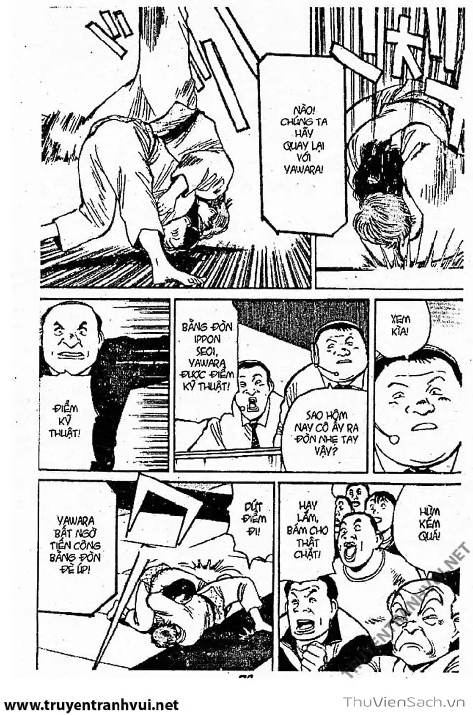 Truyện Tranh Tiểu Thư Nhu Đạo - Yawara! trang 6