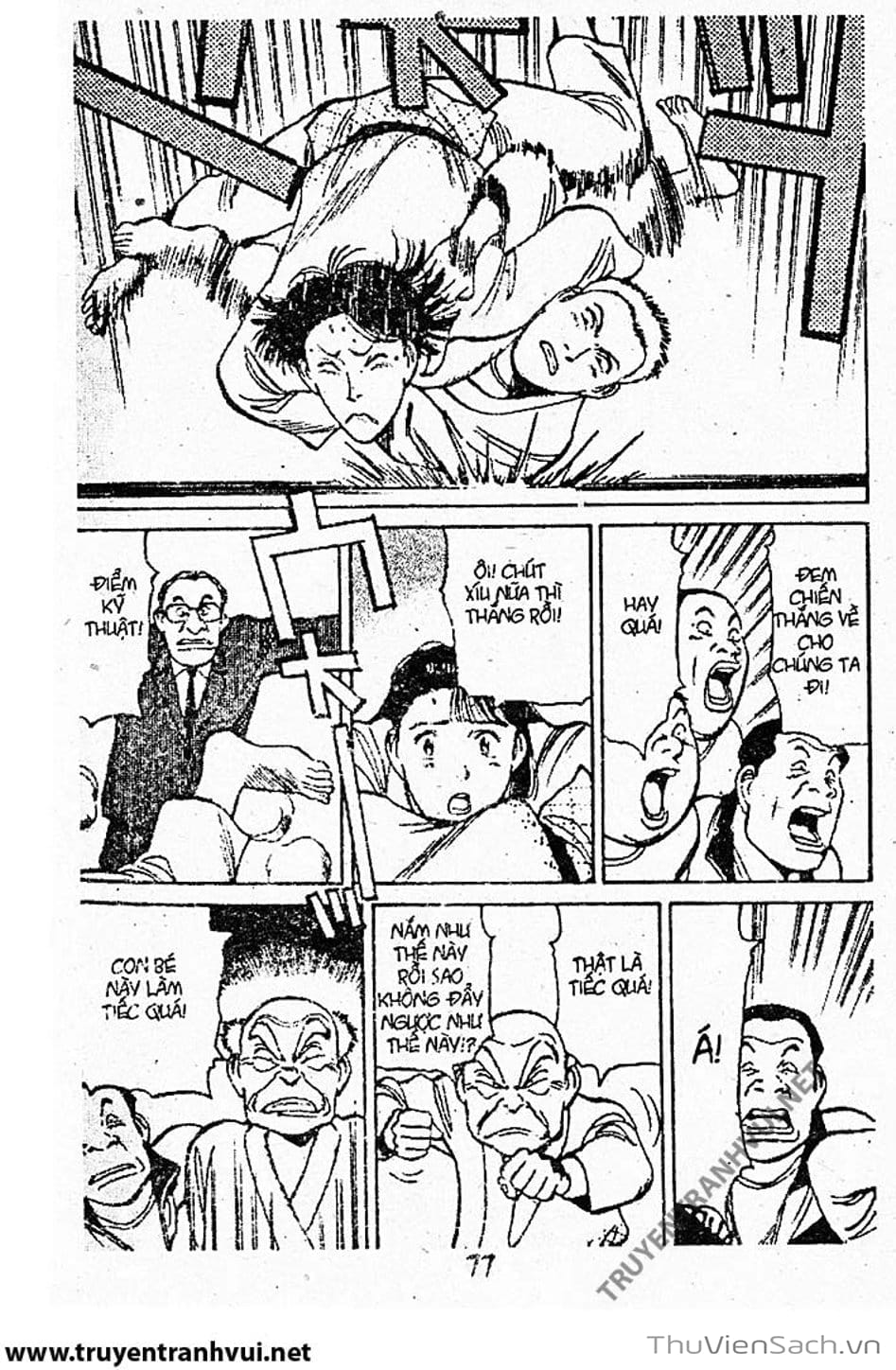 Truyện Tranh Tiểu Thư Nhu Đạo - Yawara! trang 6