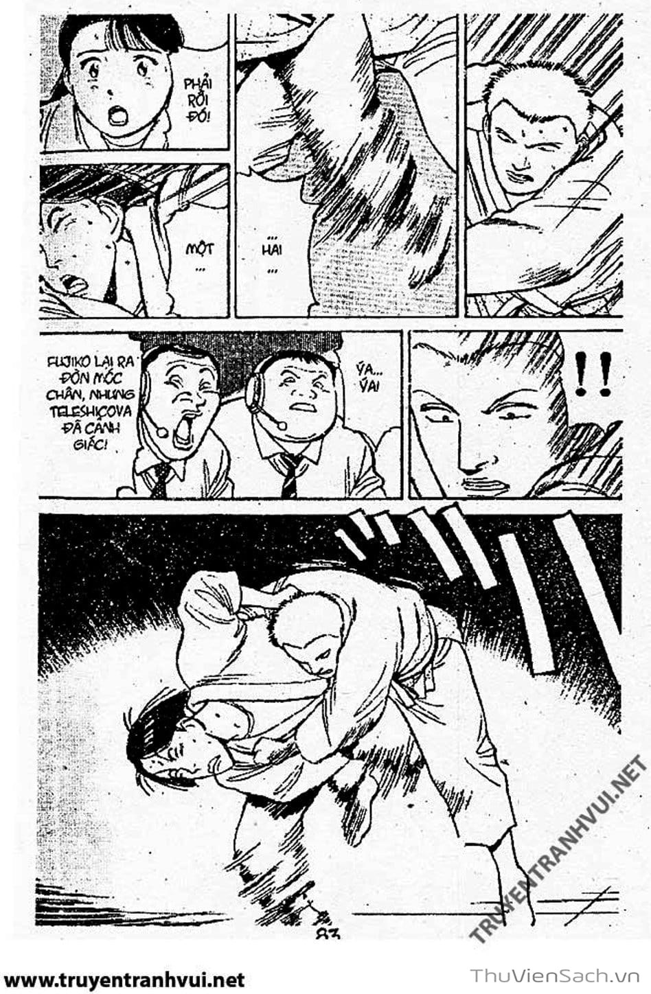 Truyện Tranh Tiểu Thư Nhu Đạo - Yawara! trang 6