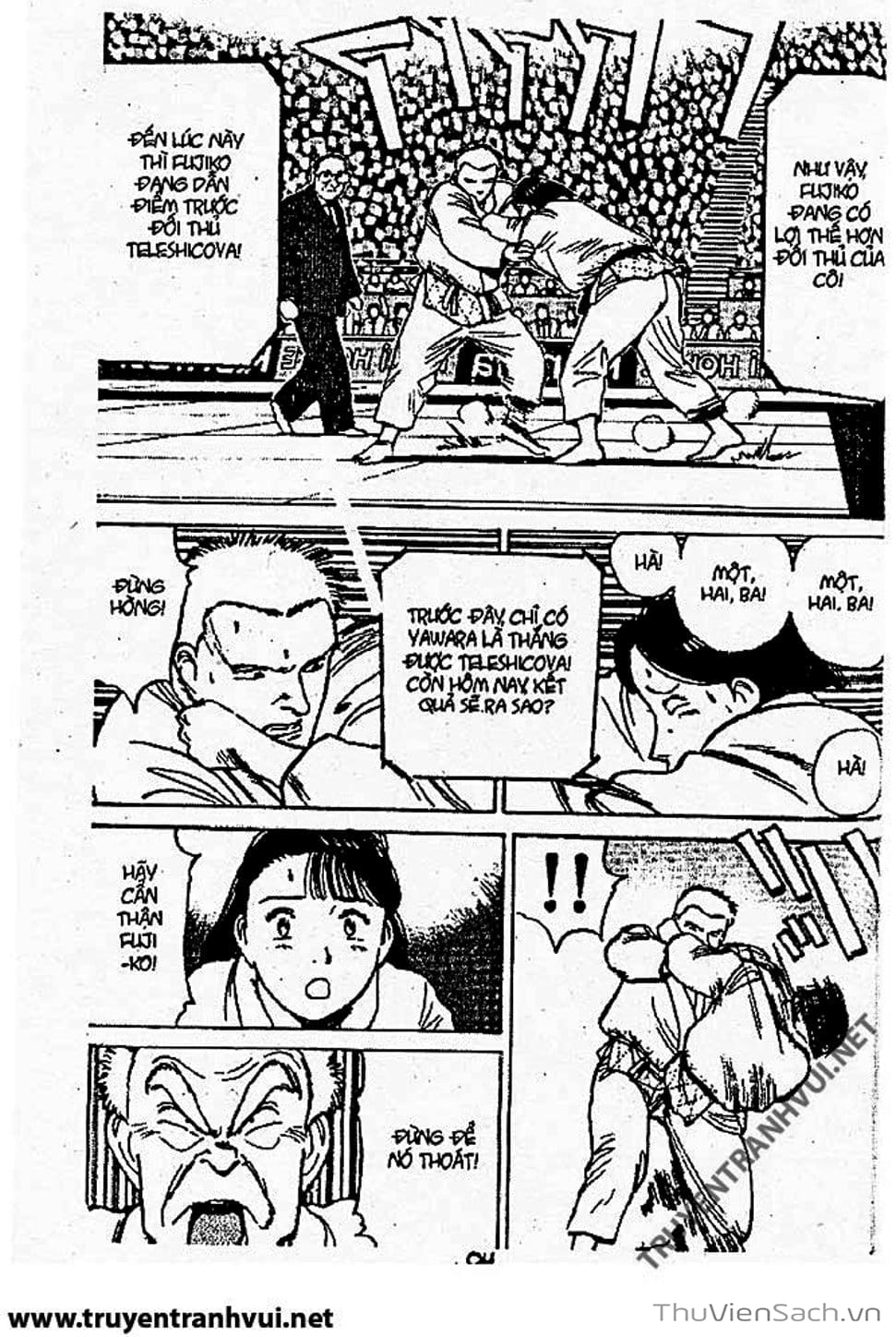 Truyện Tranh Tiểu Thư Nhu Đạo - Yawara! trang 6