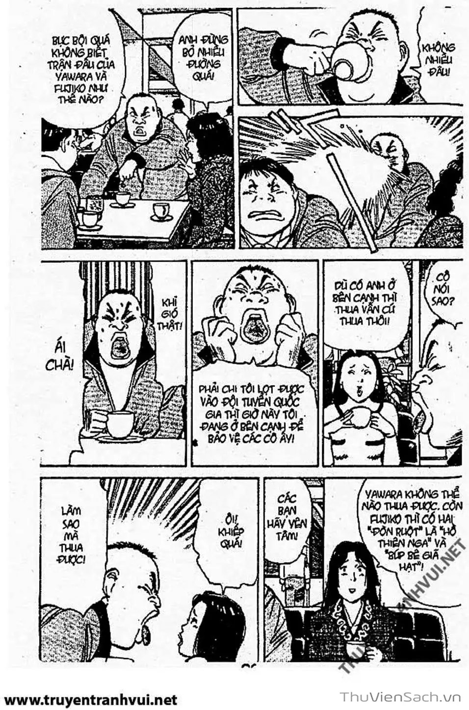 Truyện Tranh Tiểu Thư Nhu Đạo - Yawara! trang 6