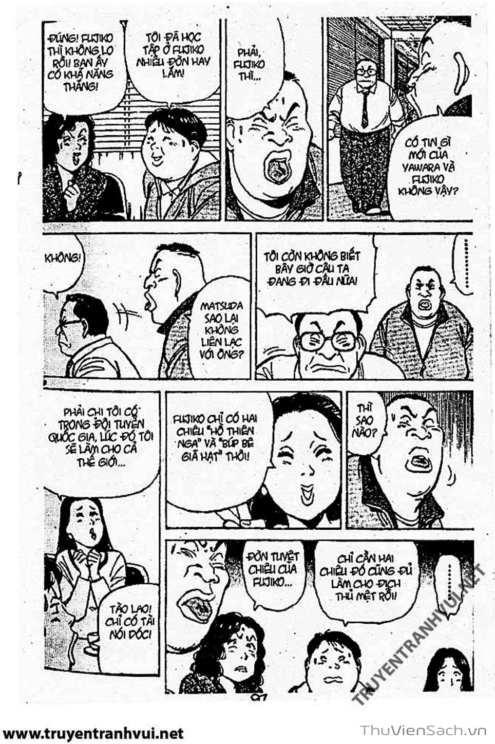 Truyện Tranh Tiểu Thư Nhu Đạo - Yawara! trang 6